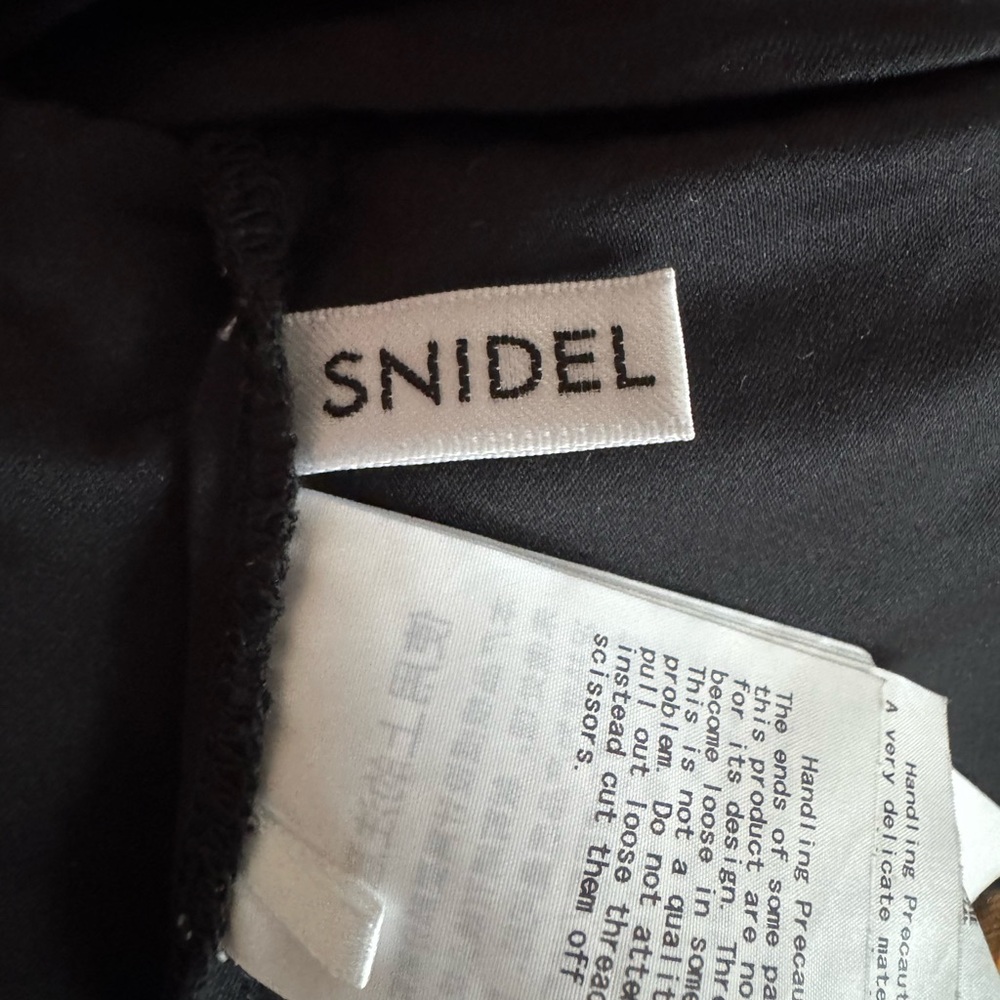 Black Ruffled Spaghetti Strap Top - image 3